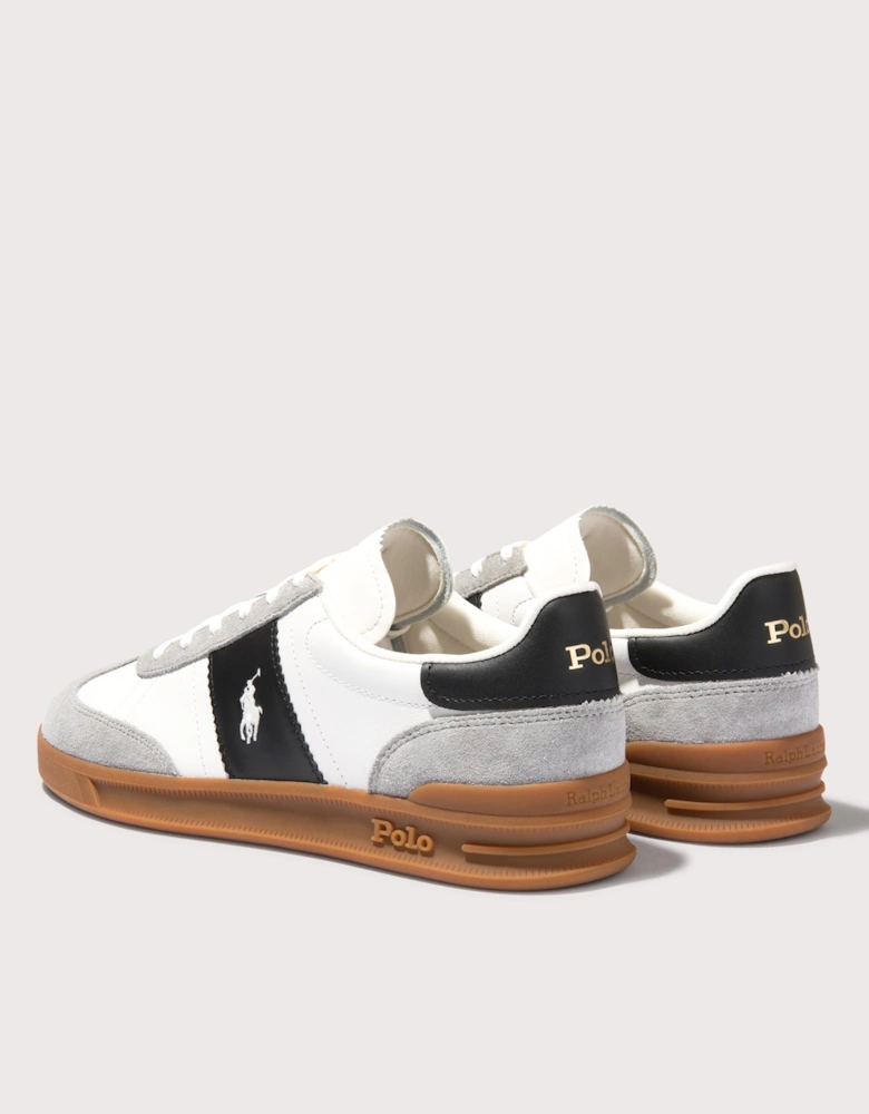 Heritage Aera Leather Suede Sneakers