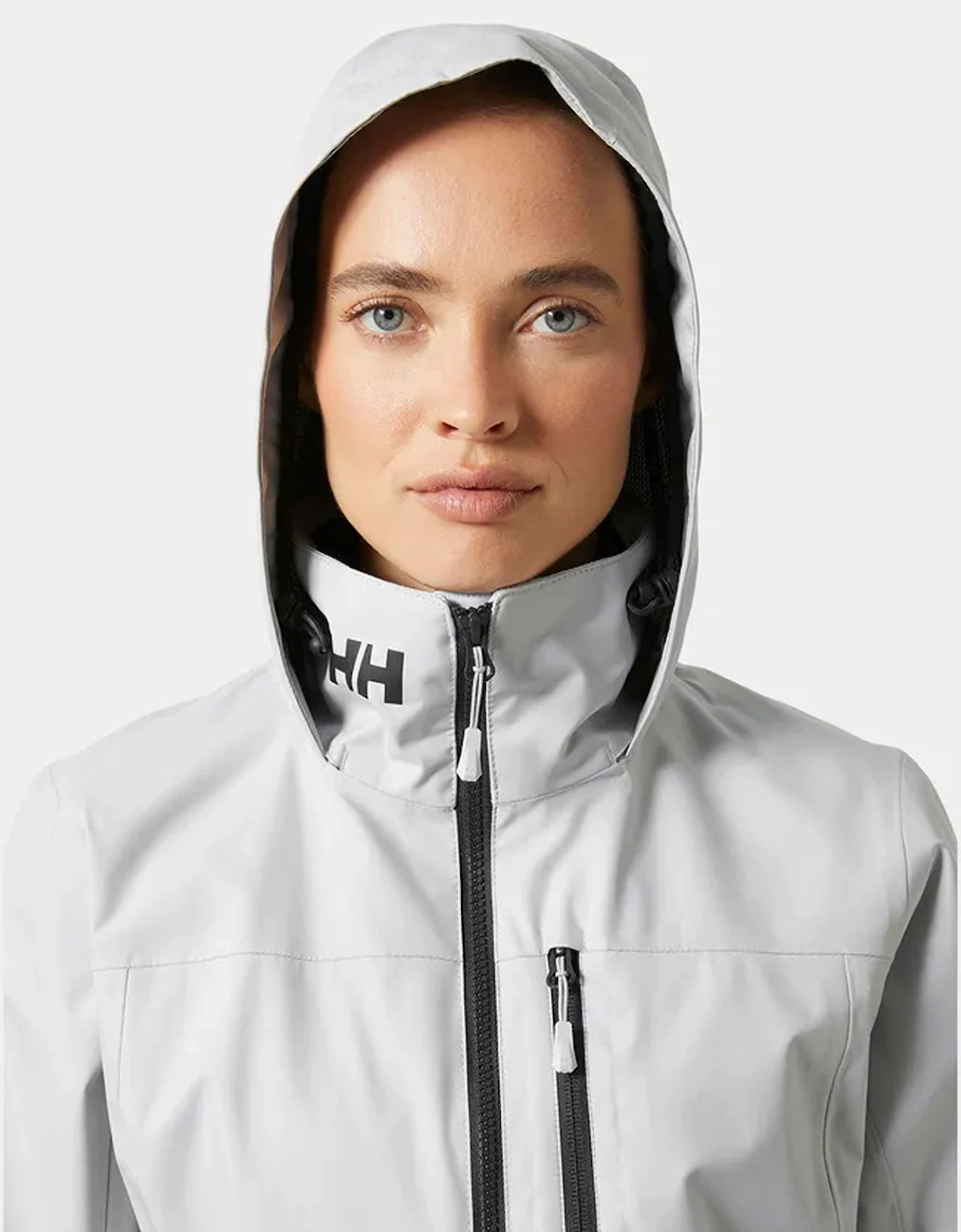 Women's Crew Hooded Jacket 2.0 Grey Fog