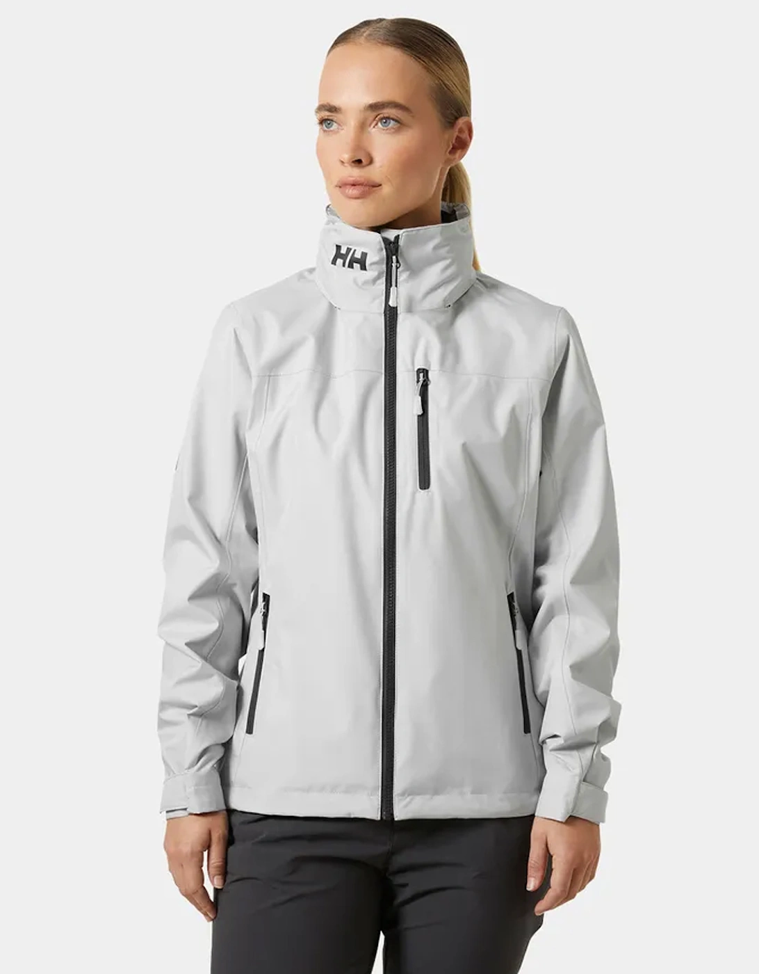 Women's Crew Hooded Jacket 2.0 Grey Fog, 9 of 8