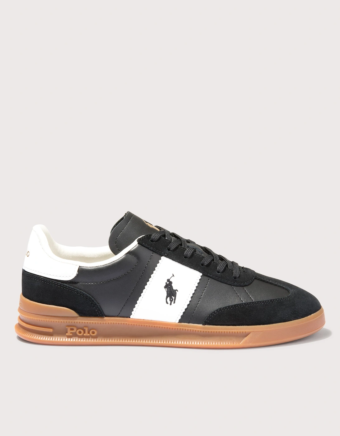 Heritage Aera Leather Suede Sneakers, 4 of 3