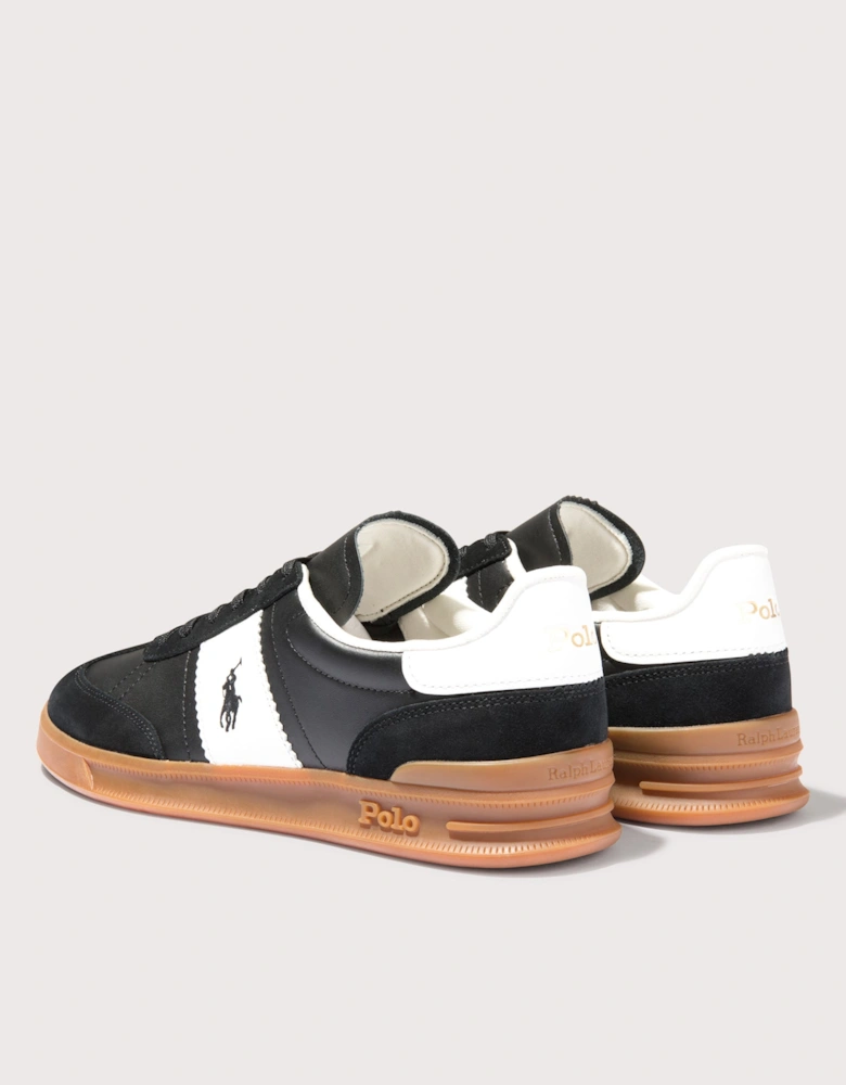 Heritage Aera Leather Suede Sneakers