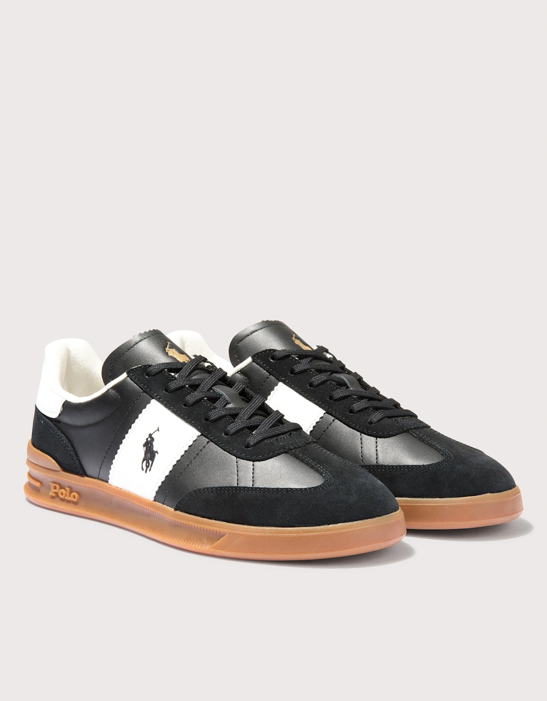 Heritage Aera Leather Suede Sneakers