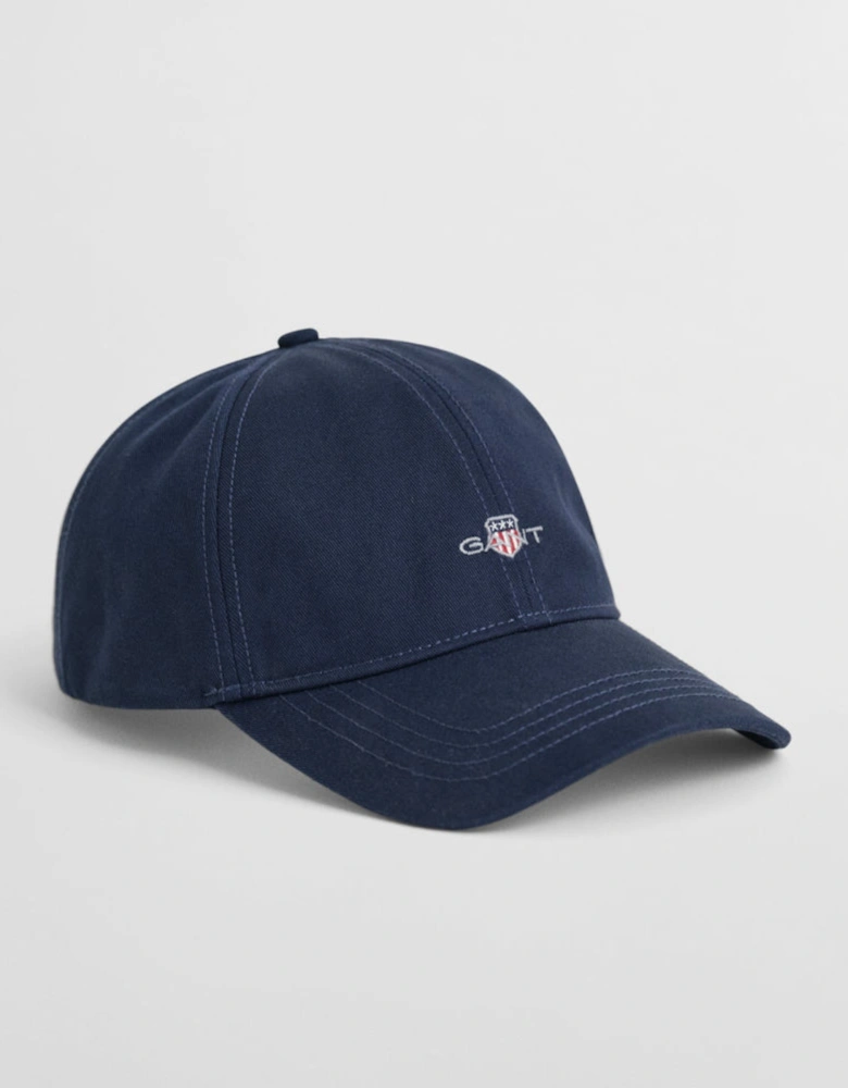 Organic Cotton Twill Baseball Cap, Marine