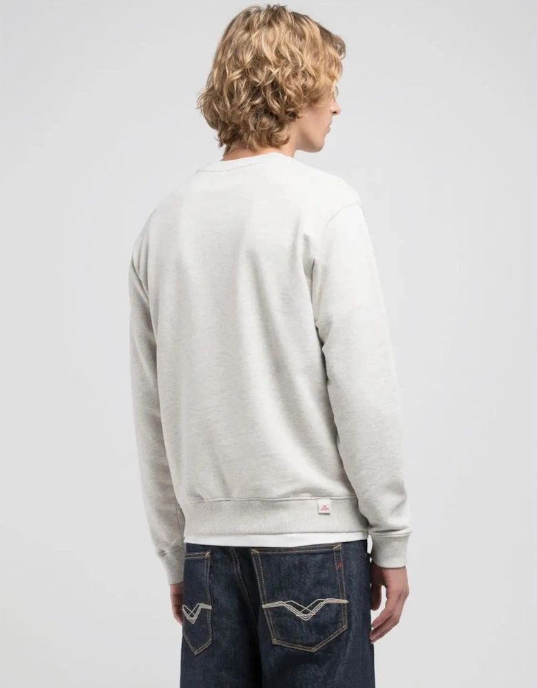 Blue Jeans Sweatshirt M06 Light Grey