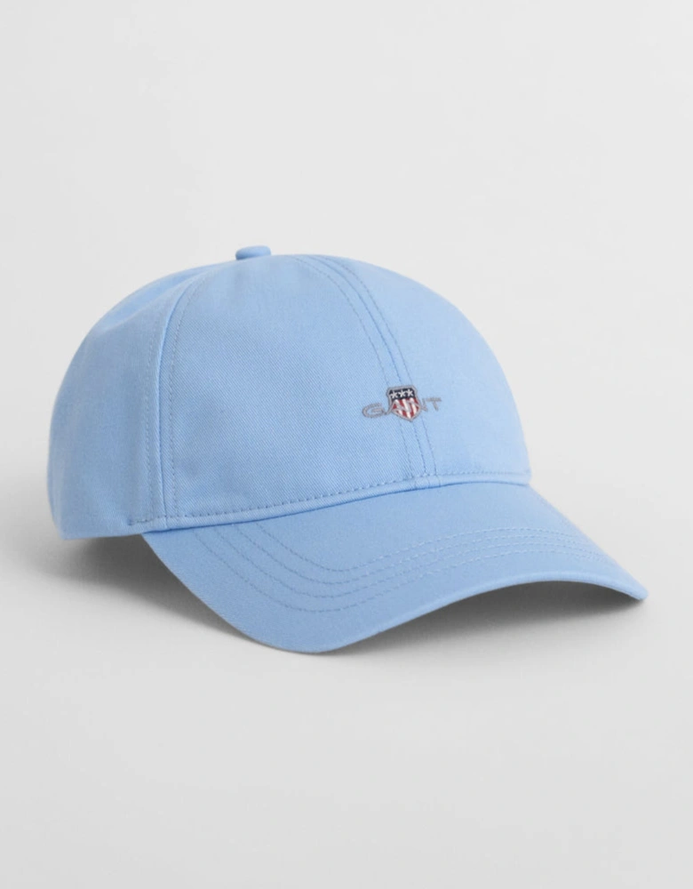 Organic Cotton Twill Baseball Cap, Capri Blue