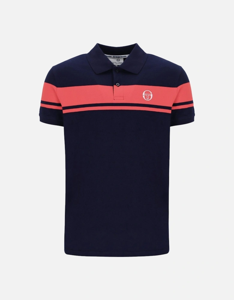 Young Line Polo Shirt Maritime Blue/Dubarry