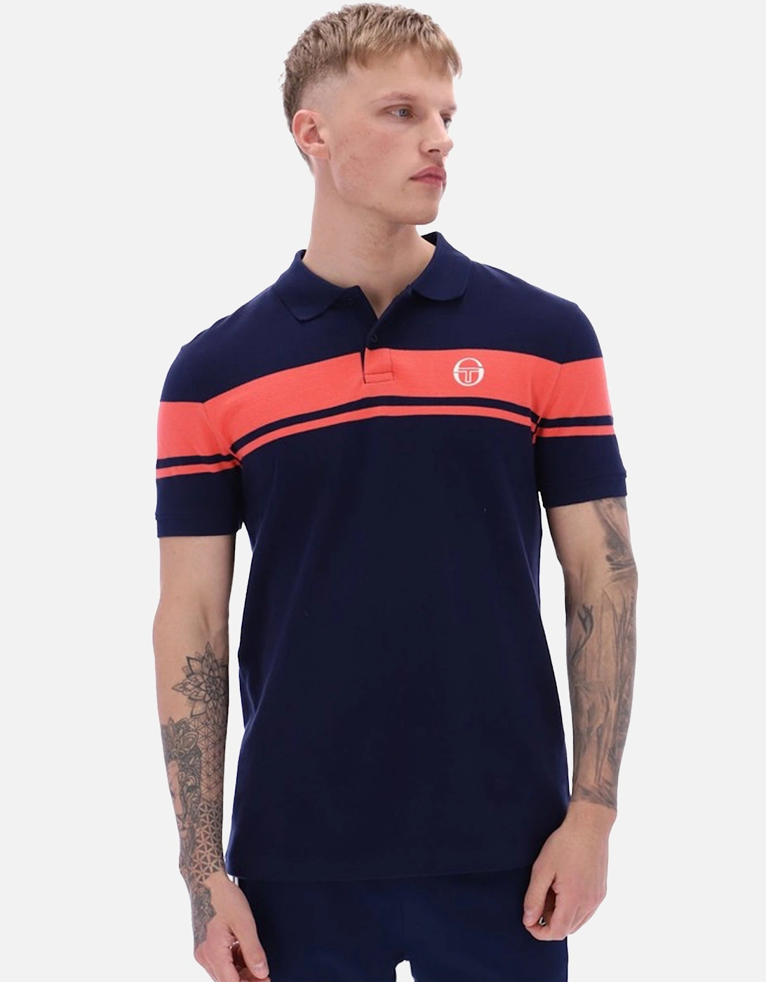 Young Line Polo Shirt Maritime Blue/Dubarry