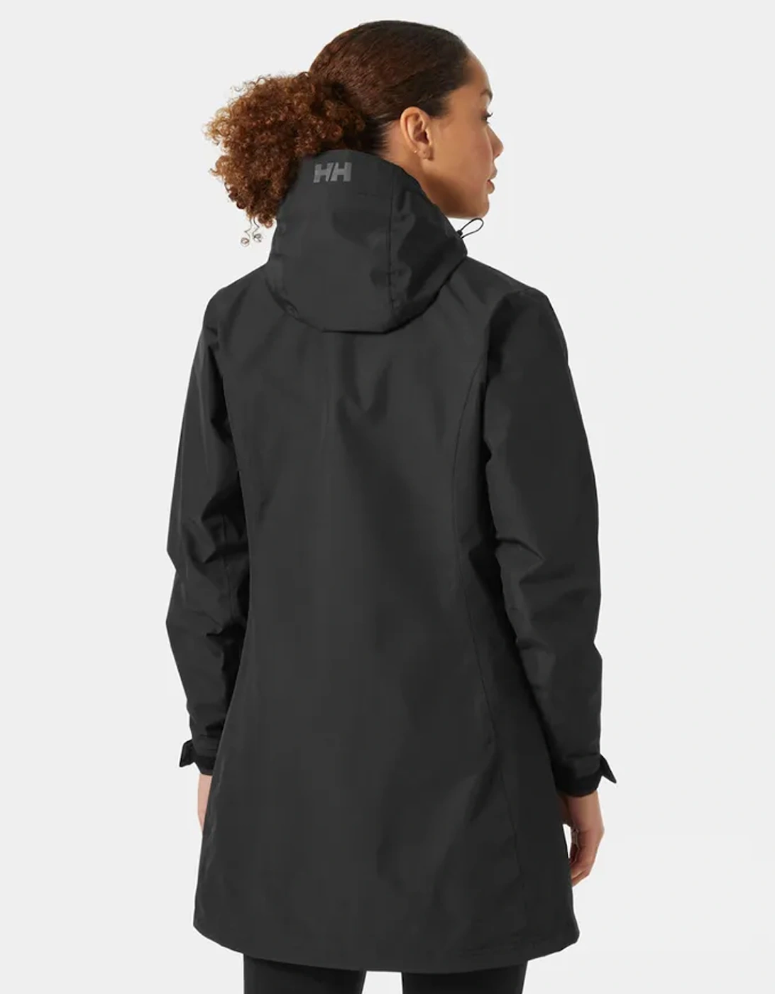 Women's Long Belfast Jacket Black