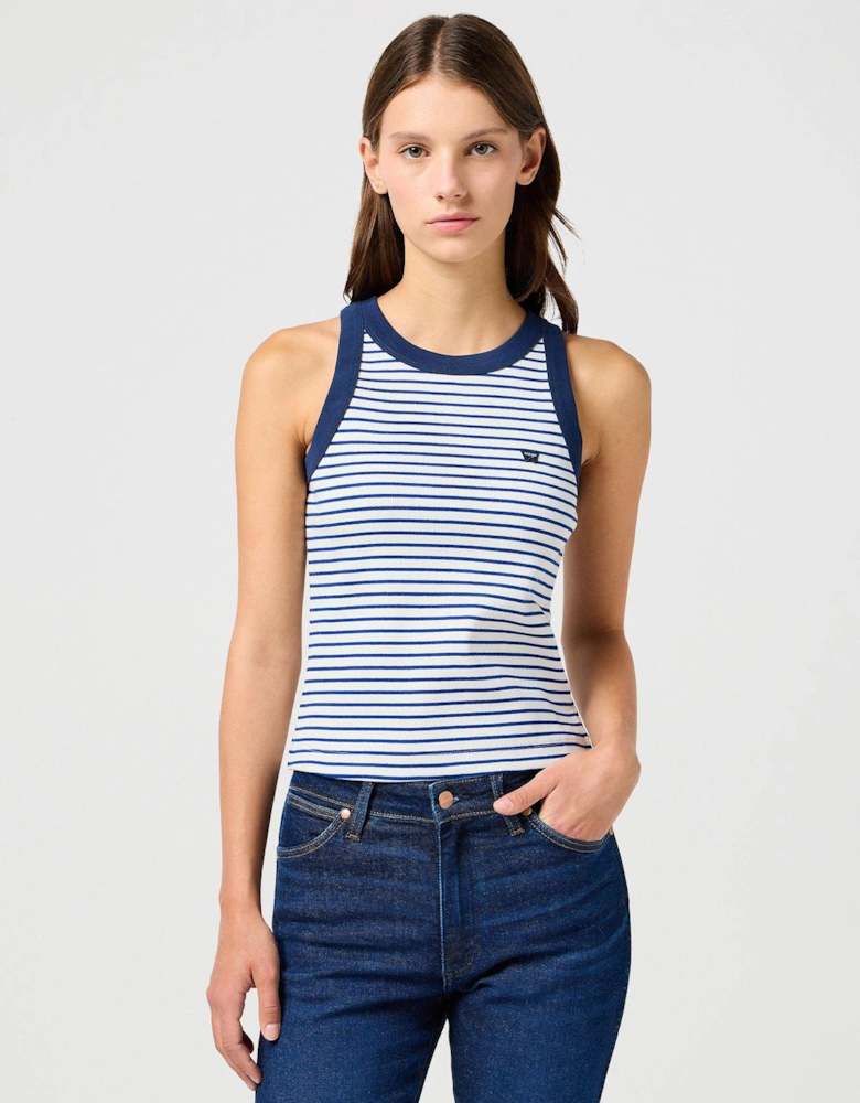 Ringer Tank - Blue