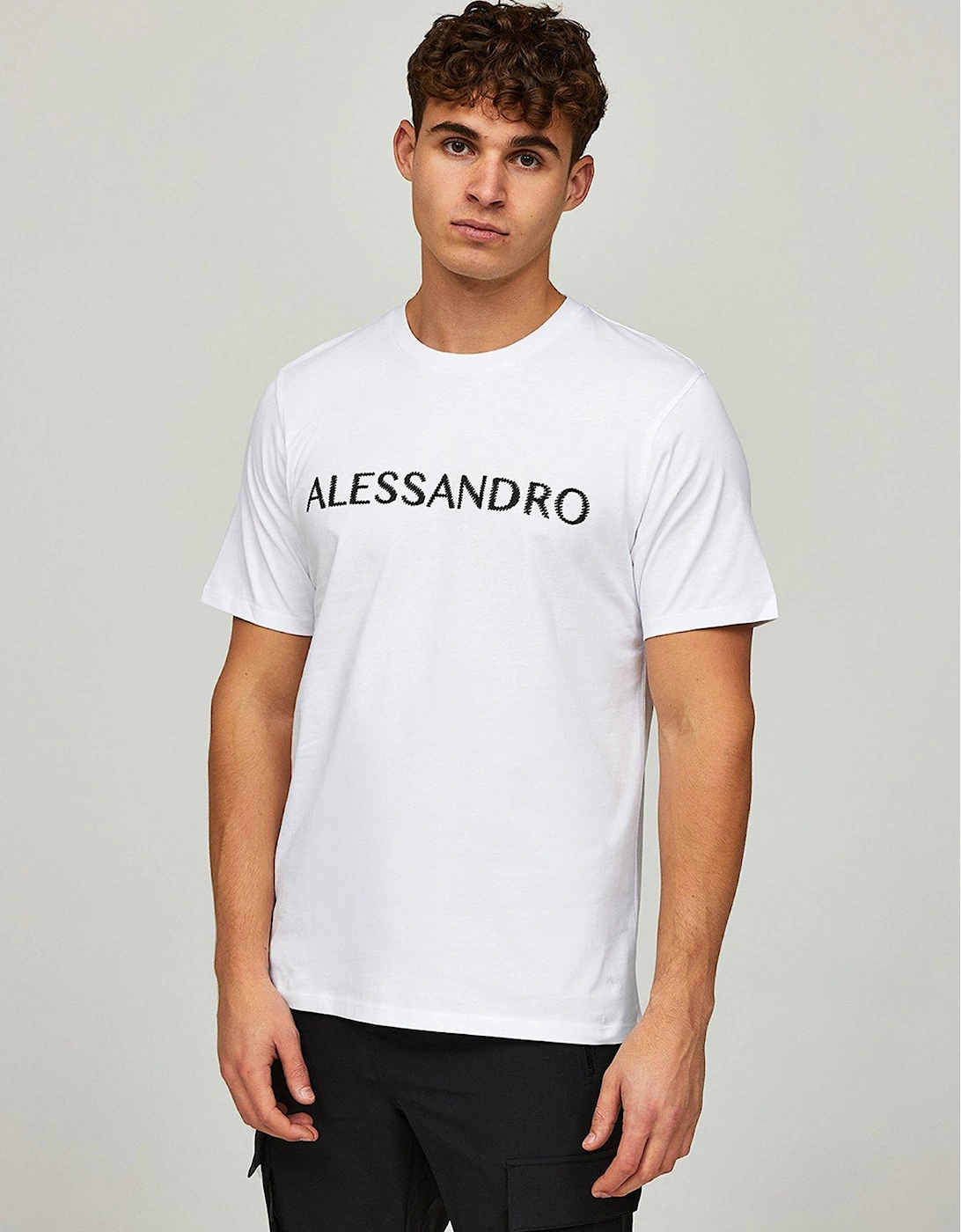 Meucci Puff Logo T-Shirt - White, 6 of 5