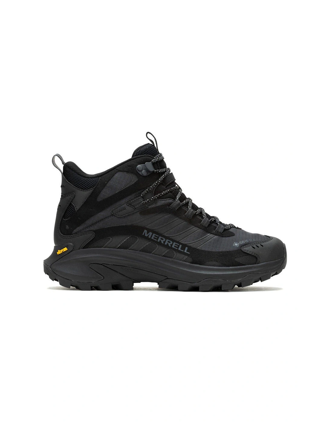 Mens Moab Speed Mid Goretex Hiking Boots - Black, 2 of 1