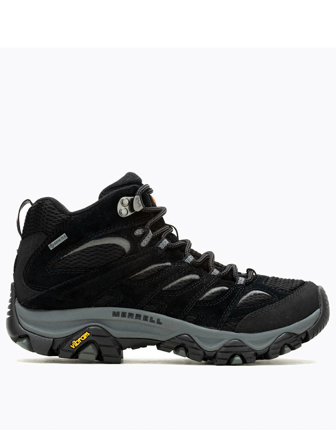 Womens Moab 3 Midi Goretex Hiking Boots - Grey/Black, 2 of 1