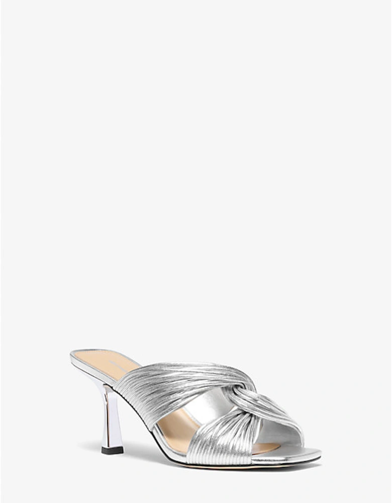 Alessia Metallic Mule Sandal