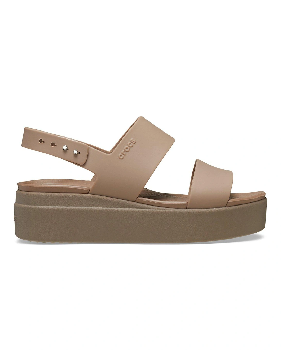 Brooklyn Low Wedge Sandal - Brown, 2 of 1