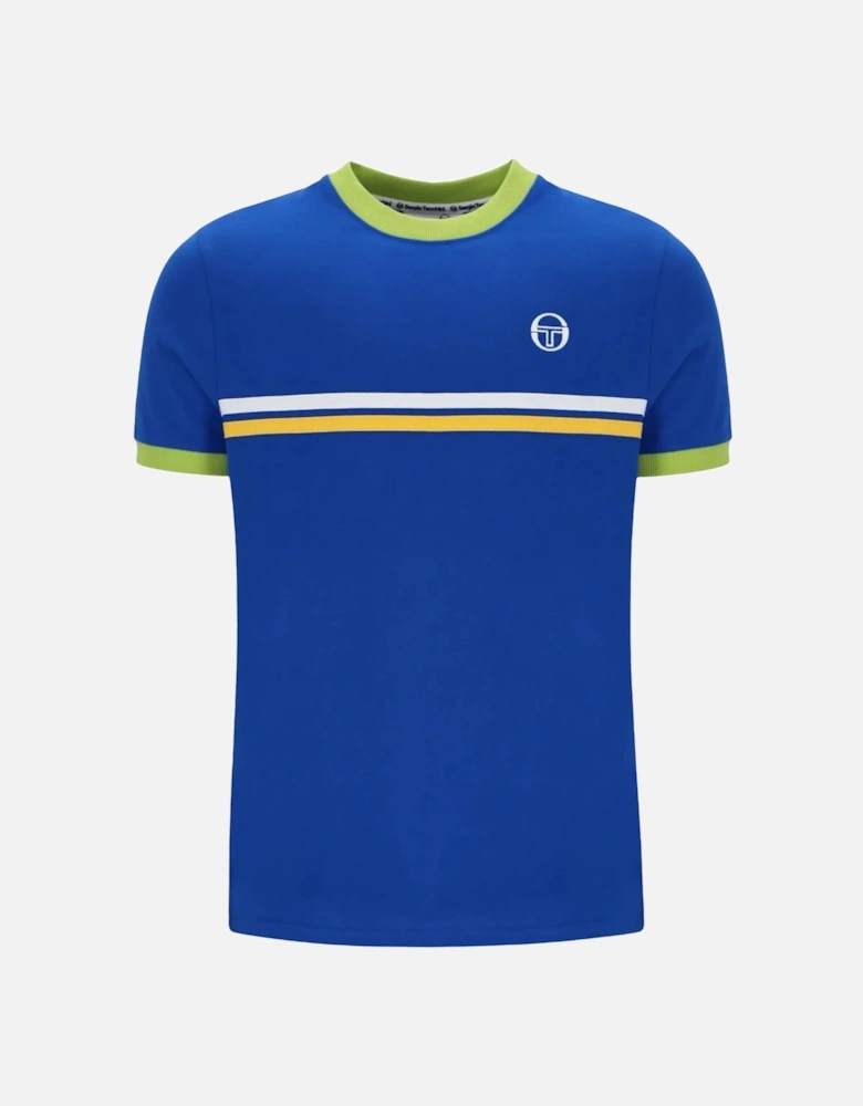 Supermac T-Shirt Nautical Blue/Dark Citron/Daffodill