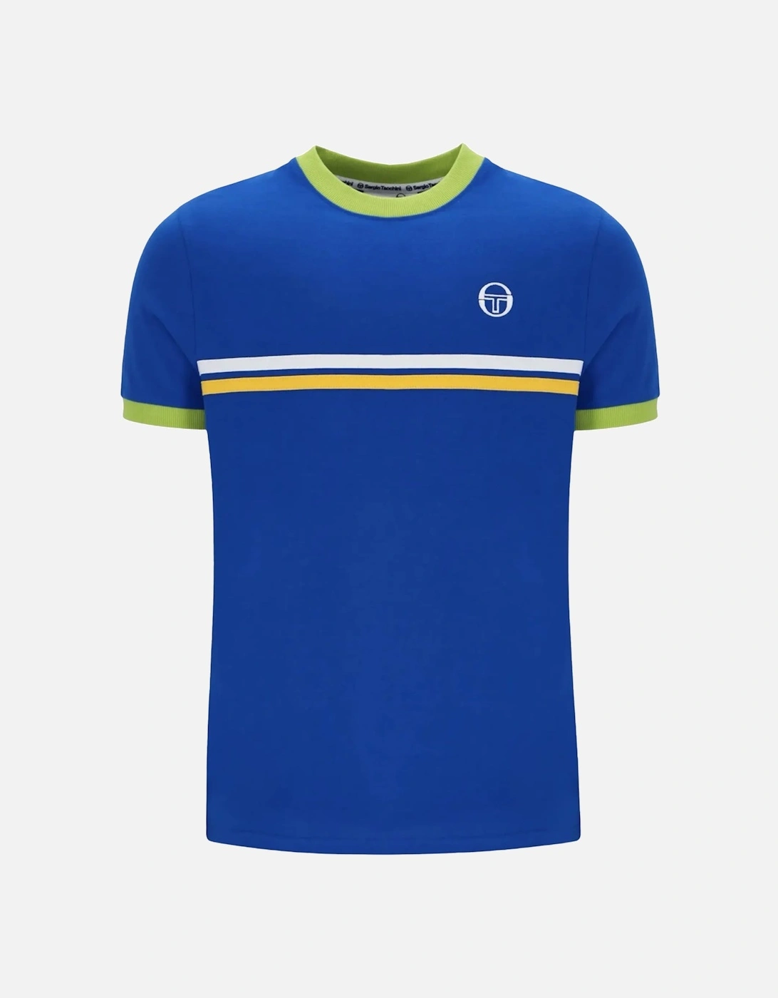 Supermac T-Shirt Nautical Blue/Dark Citron/Daffodill, 5 of 4