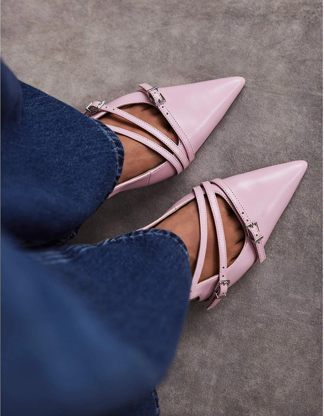 Kit Slingback Shoe - Pink, 2 of 1