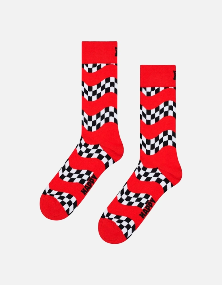 3-pack Top Racer Socks Gift Set, Red/Grey/Multi