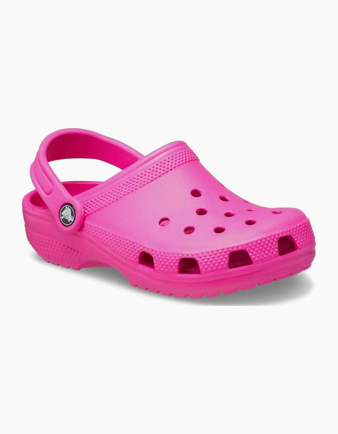 Crocs Unisex Pink Classic Clog T Sandals - Size: 8 Kids