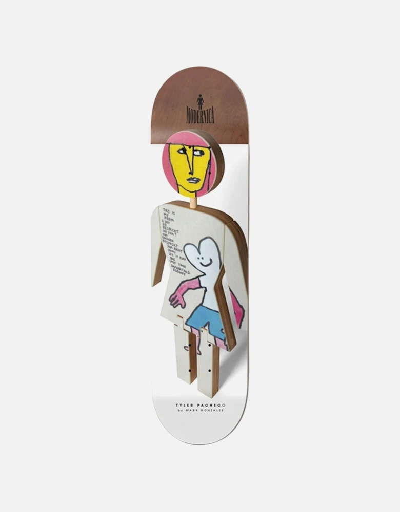 Modernica x Mark Gonzales Tyler Pacheco Deck - 8.375"