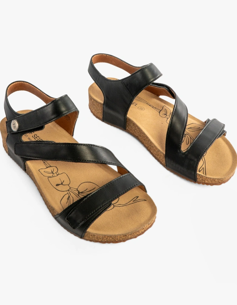 TONGA 25 Womens Strappy Sandals Black