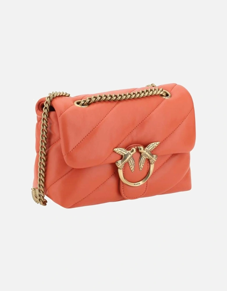 Love Mini Puff Shoulder Bag Women - Orange