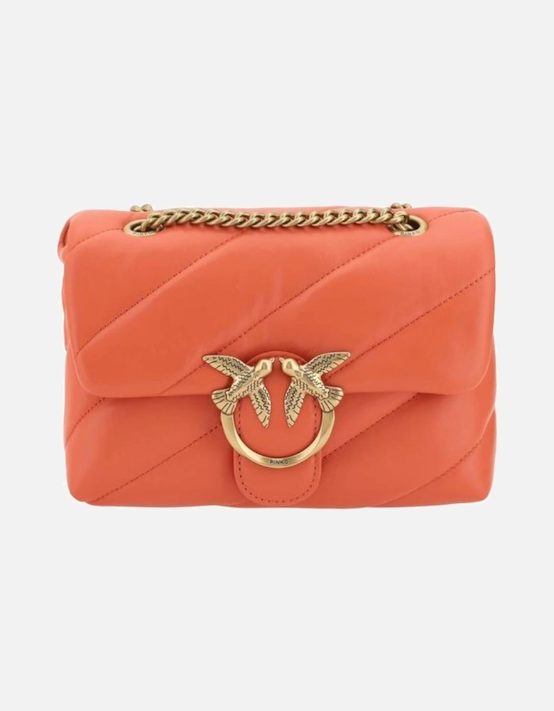 Love Mini Puff Shoulder Bag Women - Orange