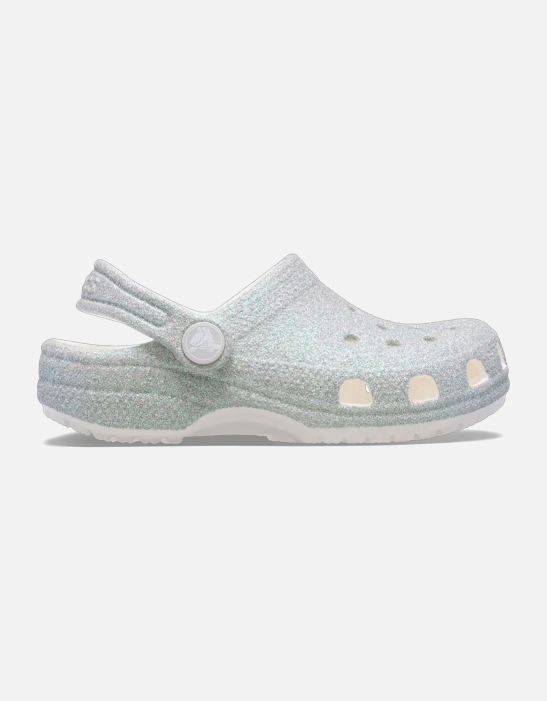 Classic Glitter Clog Girls Infant Sandals