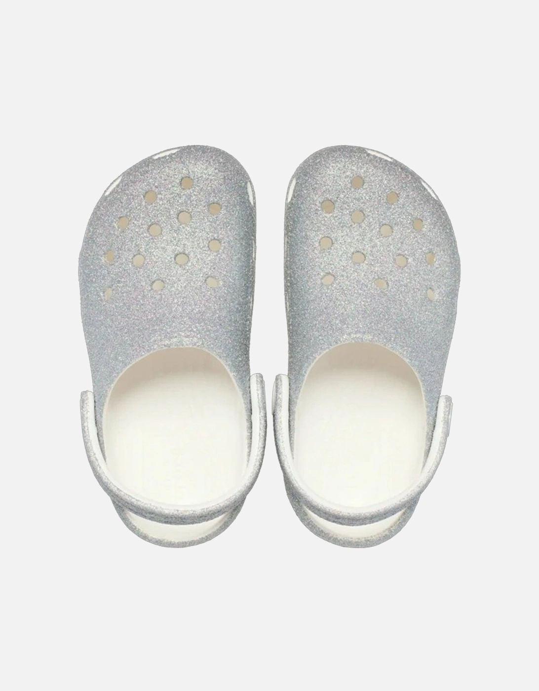 Classic Glitter Clog Girls Infant Sandals