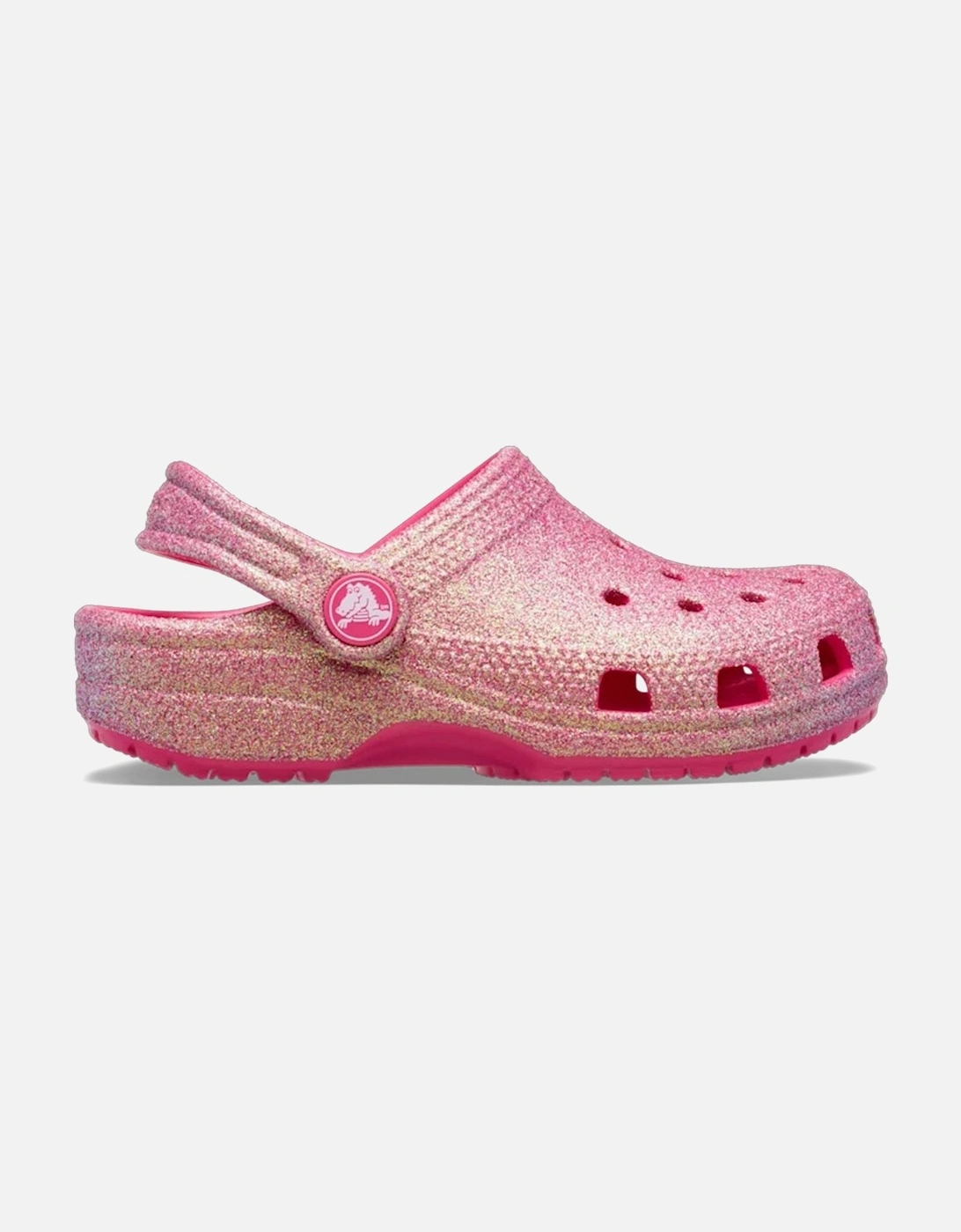 Classic Glitter Clog Girls Sandals