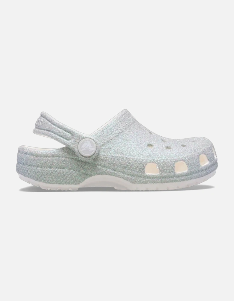 Classic Glitter Clog Girls Sandals