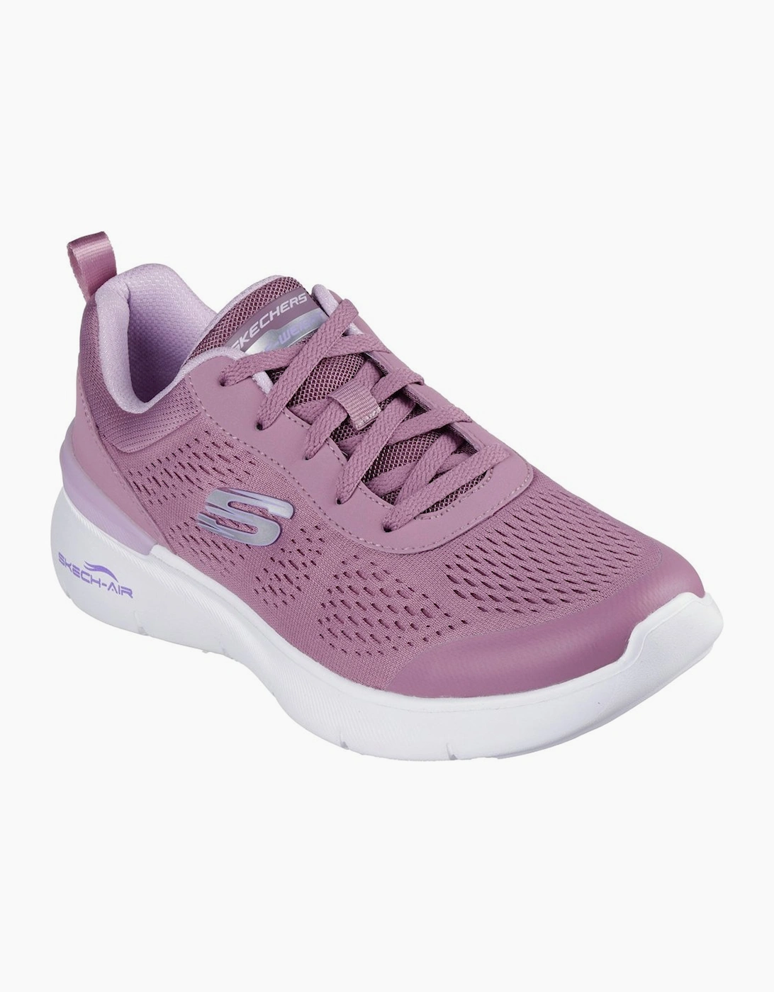 Skechers Women's Purple Skech-Air Dynamight 2.0 New Heights Trainers - Size: 4
