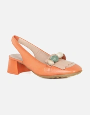 Coral/ Nude Lea