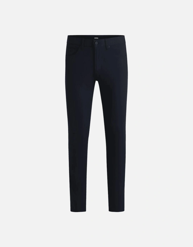 P-Delaware5 Slim Fit Navy Trousers