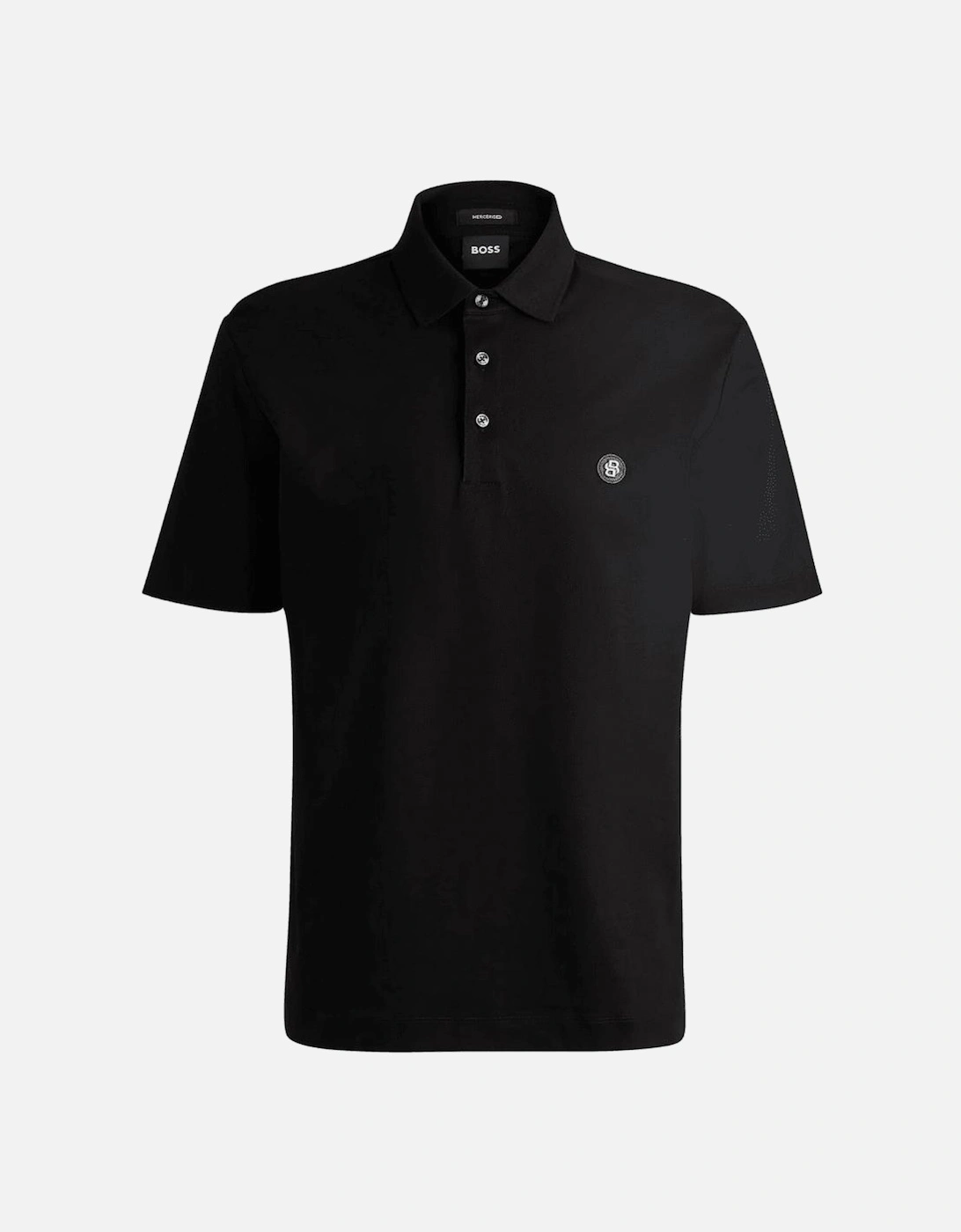 C-Parris Slim Fit Black Polo Shirt, 5 of 4