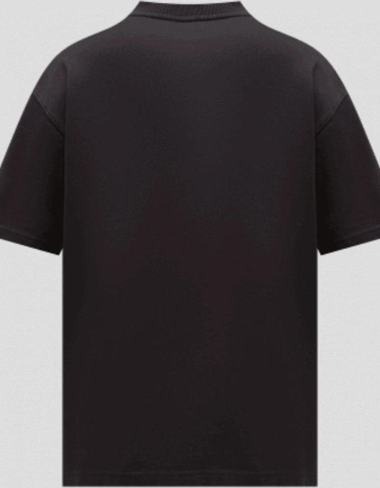 Te_Dye Relaxed Fit Black T-Shirt