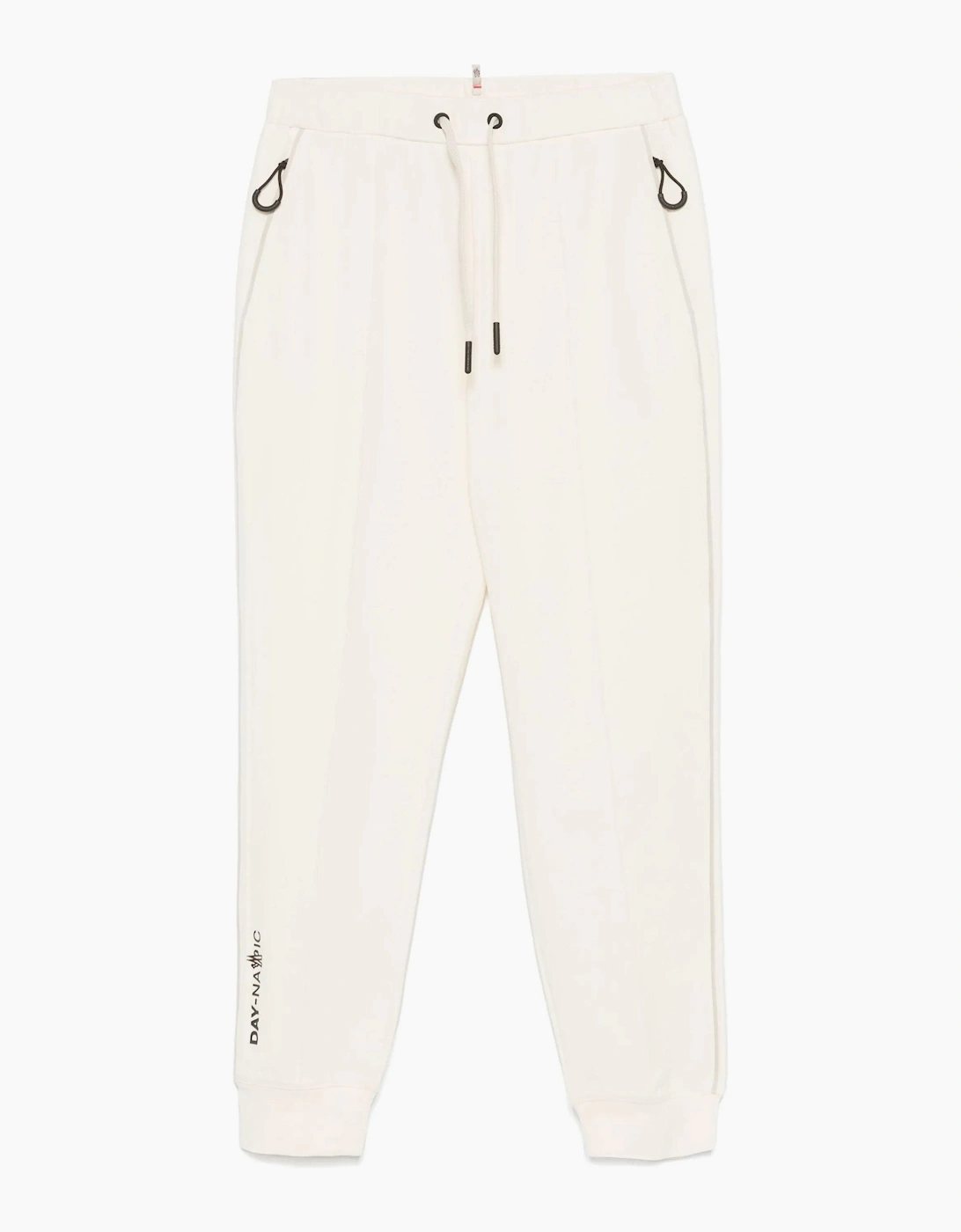 Moncler Women's WOMENS JERSEY CUFFED JOGGERS - White - Size: 10