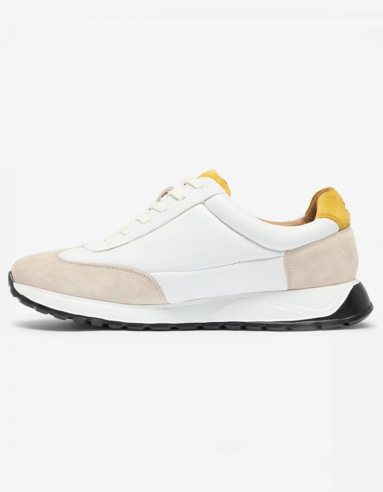 Mylor Mens Nappa Leather & Suede Trainers