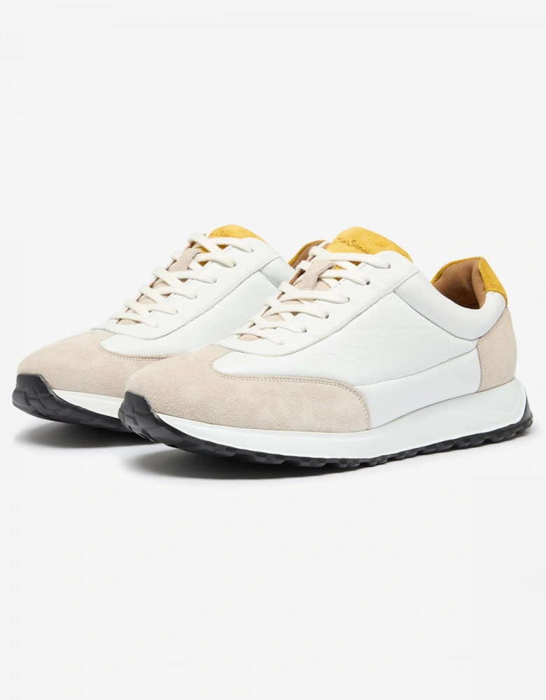 Mylor Mens Nappa Leather & Suede Trainers