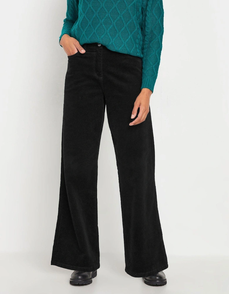 Cord Wide Leg Trouser