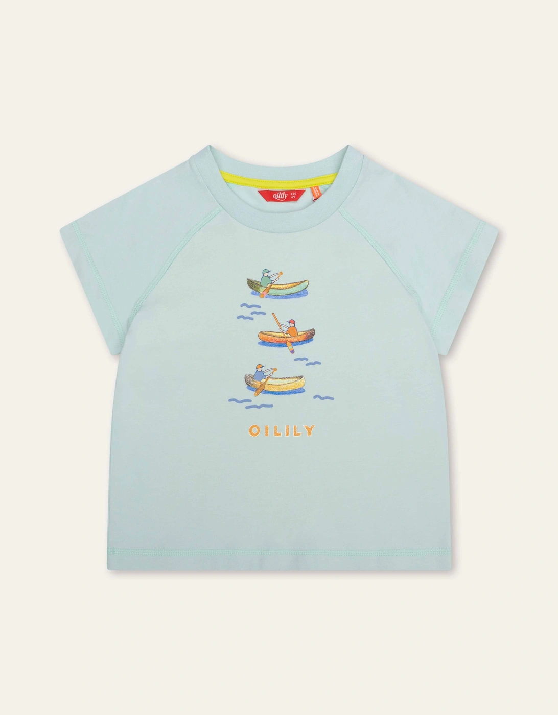 Boys Soft Blue Boat Print T-Shirt, 5 of 4