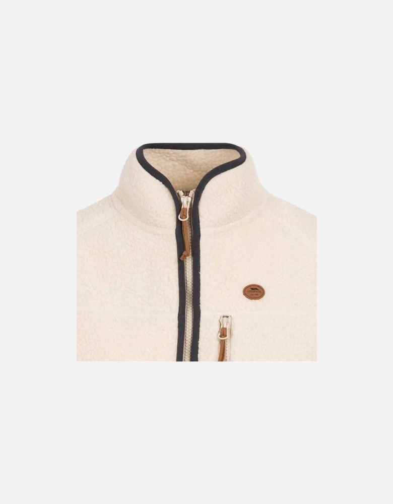 Womens/Ladies Quake Leather Trim Fleece Jacket