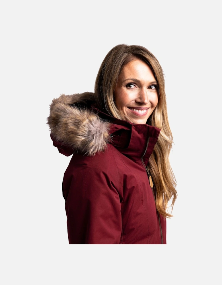 Womens/Ladies Celebrity Insulated Longer Length Parka Jacket