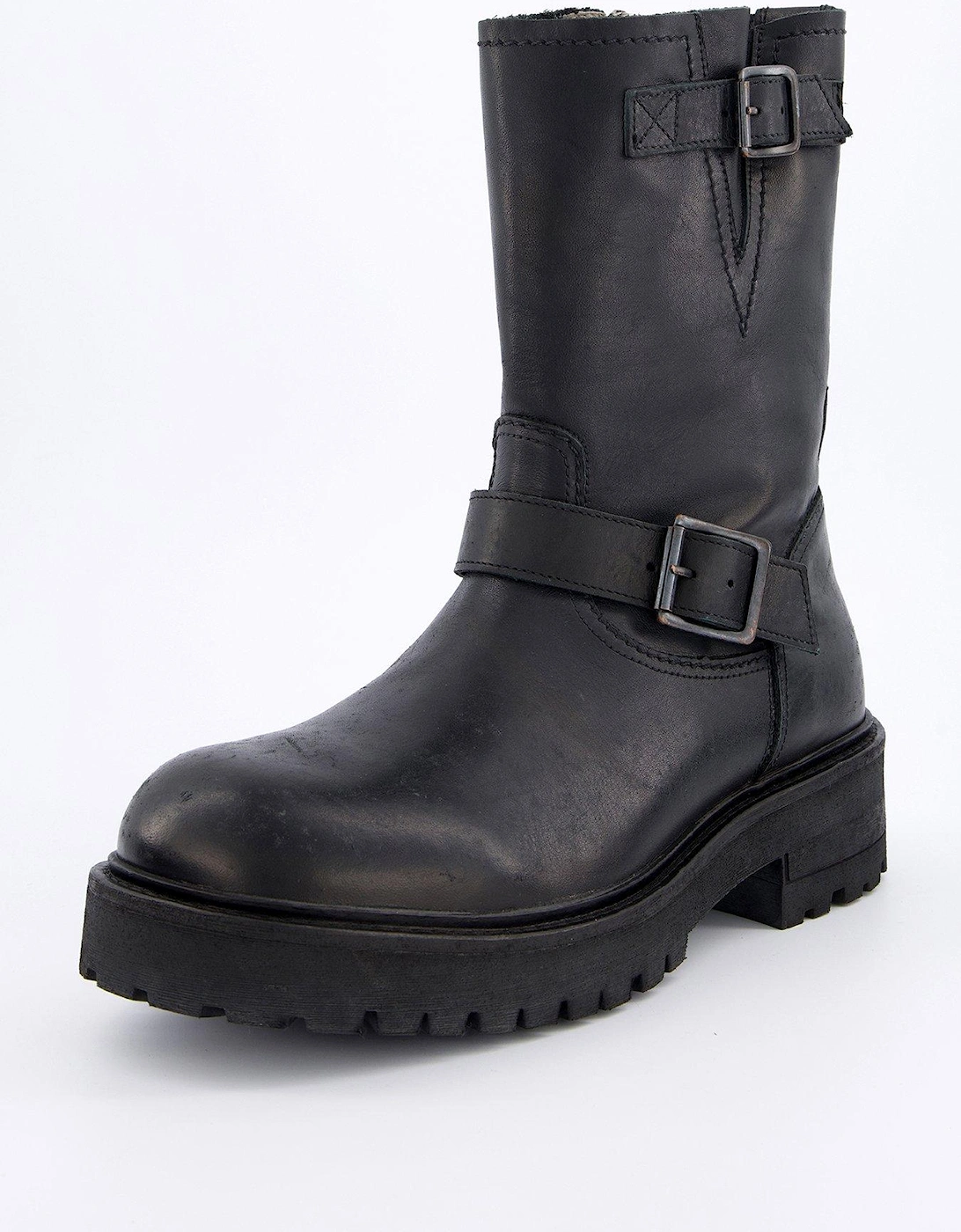 Men's Tait Buckle Hiker Boots - Black