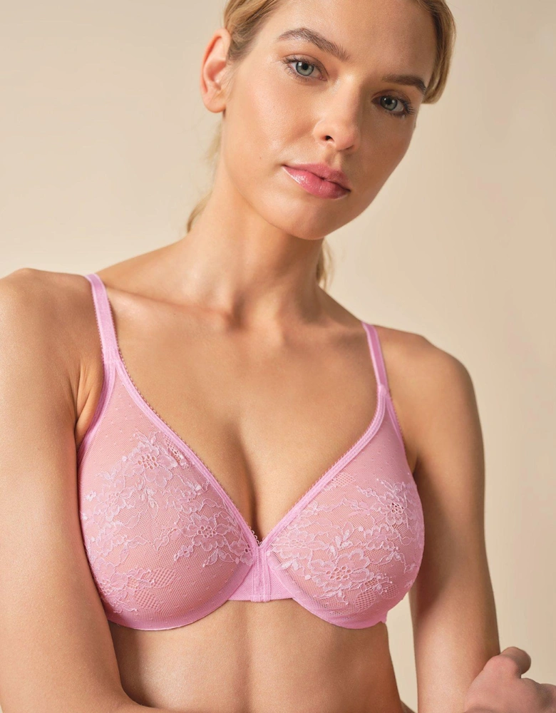 Glossies Lace Underwired Bra - Sweet Lilac