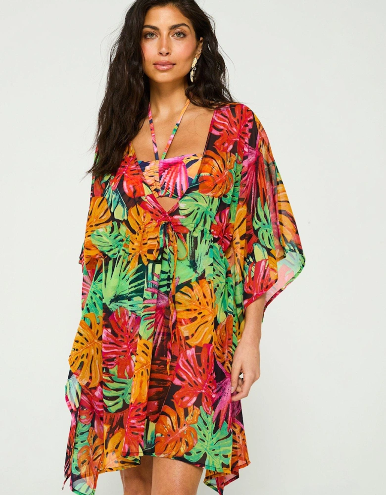 Tie Waist Short Kaftan