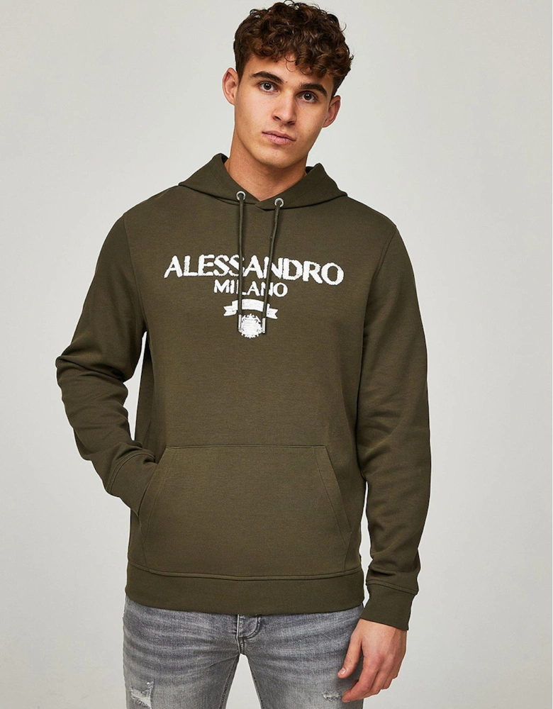 Dalore Logo Overhead Hoodie - Beige