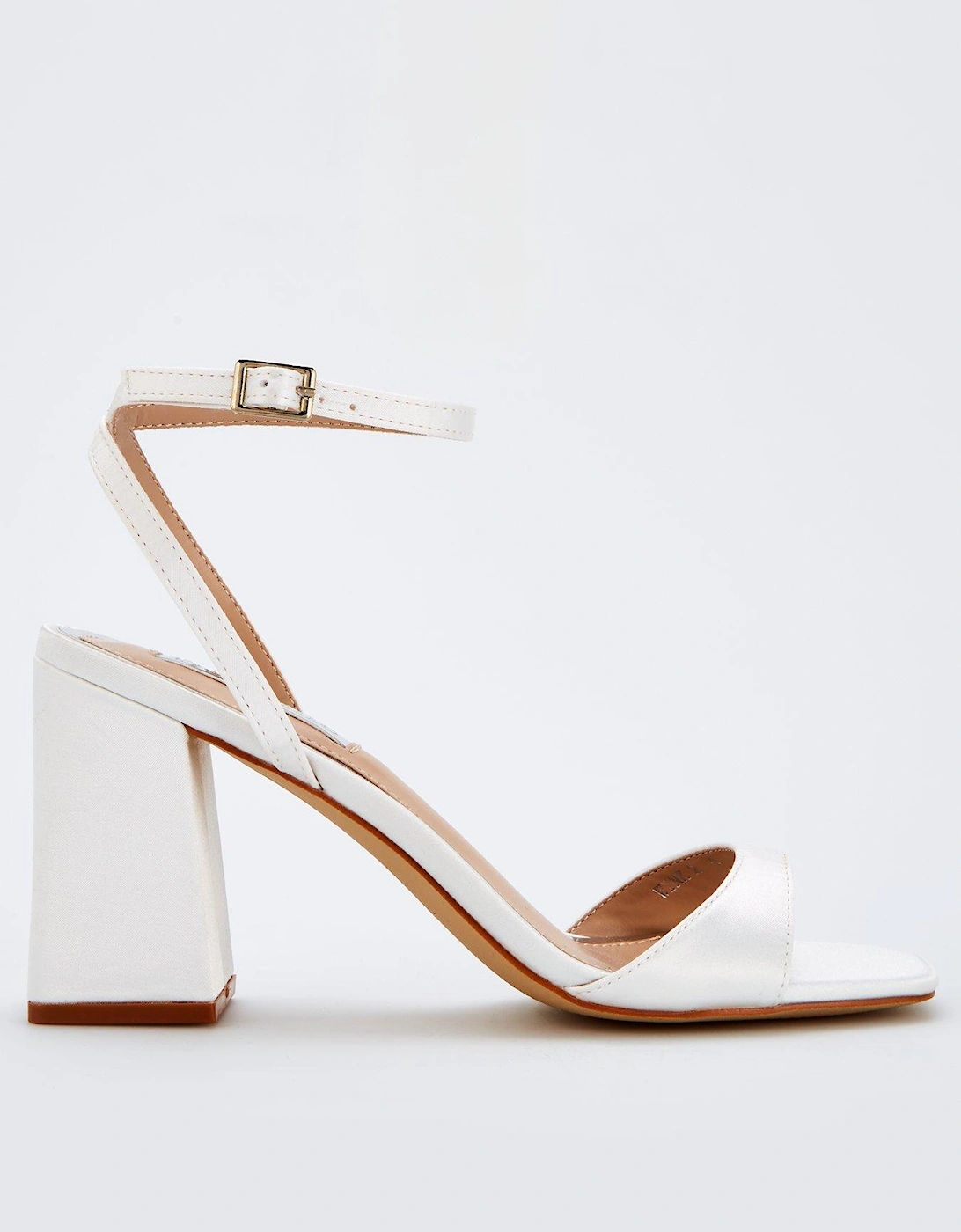 Be Mine Wink 2 Heeled Sandals - Ivory Satin, 2 of 1