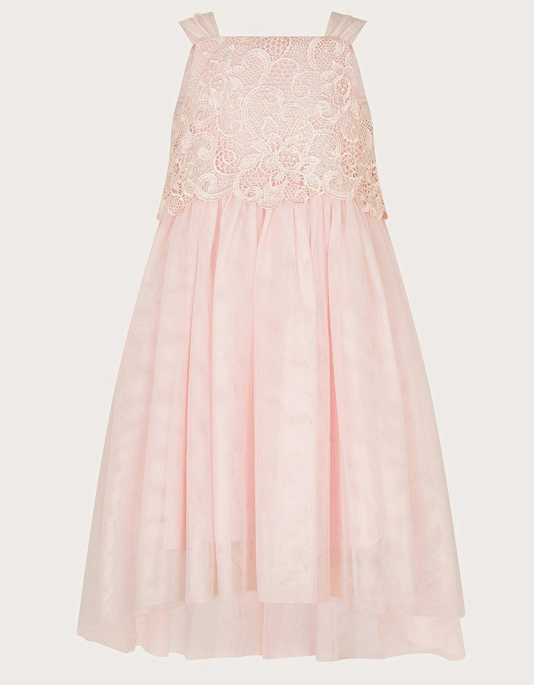 Girls Anna Lace Bodice Maxi Dress - Light Pink, 2 of 1