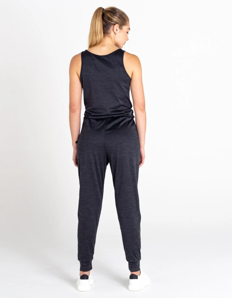 Womens Slow Down Soft Touch Jersey Jump Suit